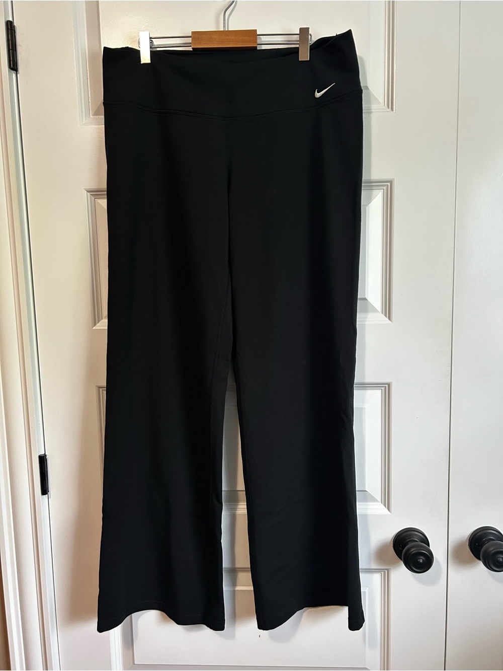 Nike Black Wide-Leg Yoga Pants